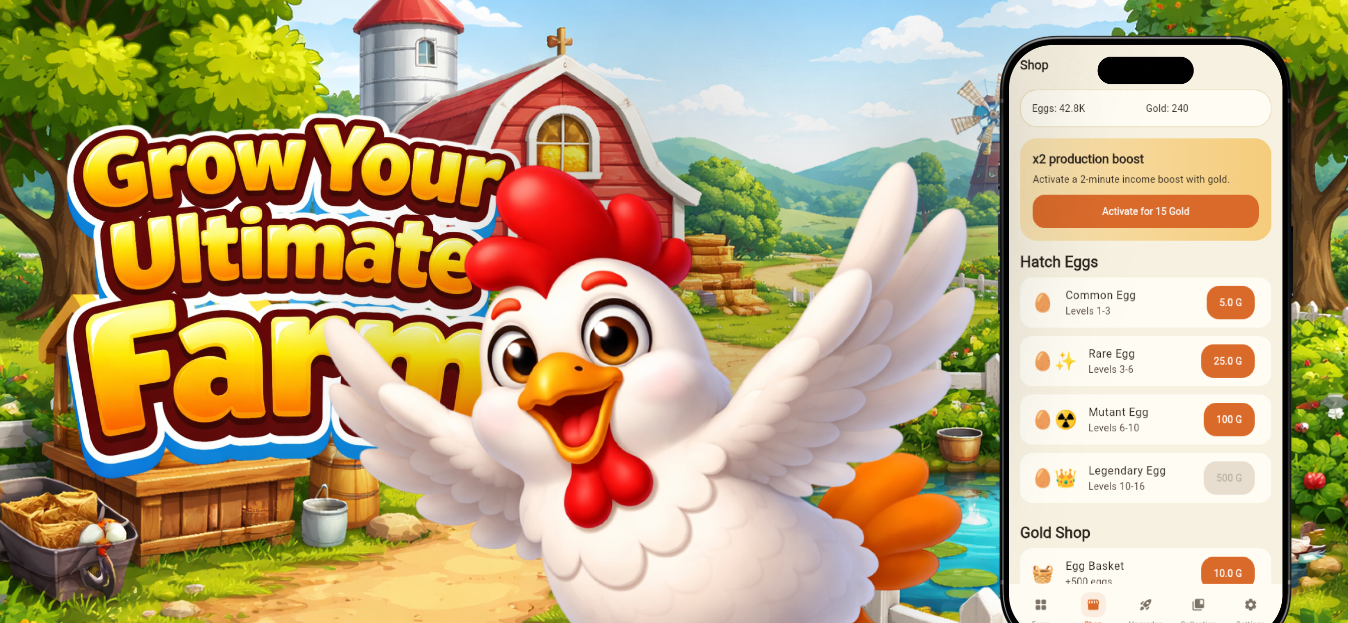 Eggvolution: Chicken Farm screenshot 3