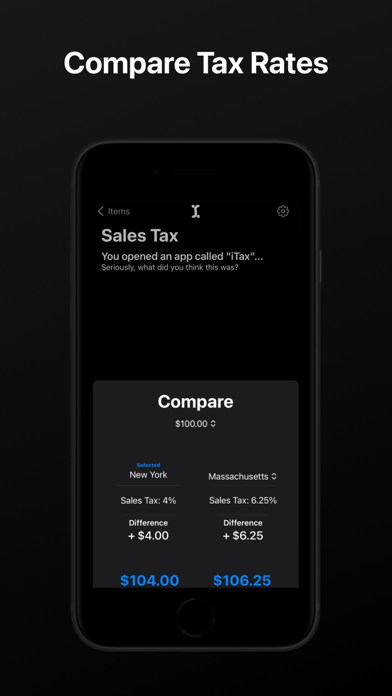 iTax: Expense Manager iPhone screenshot 3 - Finance app