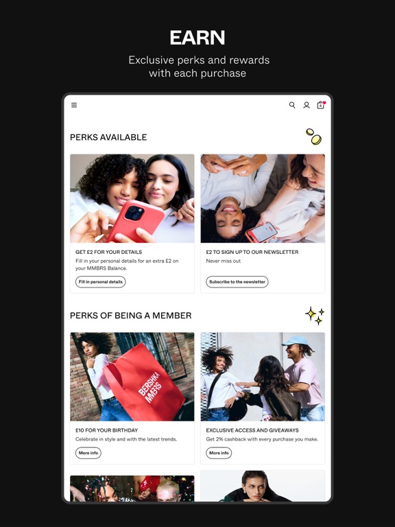 BERSHKA iPad screenshot 4 - Shopping app