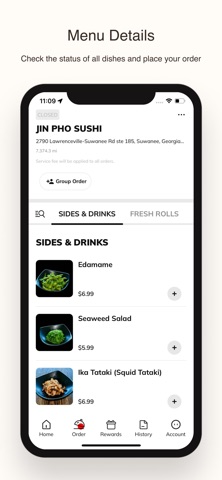 Jin Pho Sushi screenshot