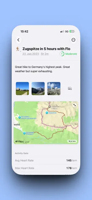 SweatDiary screenshot 2