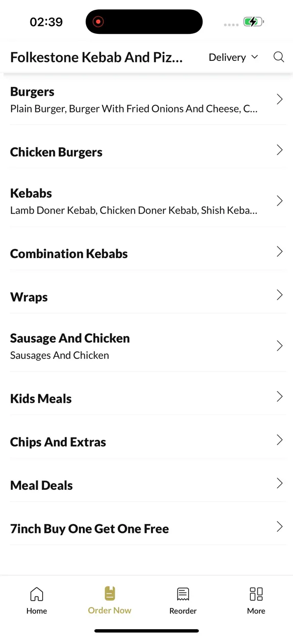 Screenshot #3 pour Folkestone Kebab & Pizza House