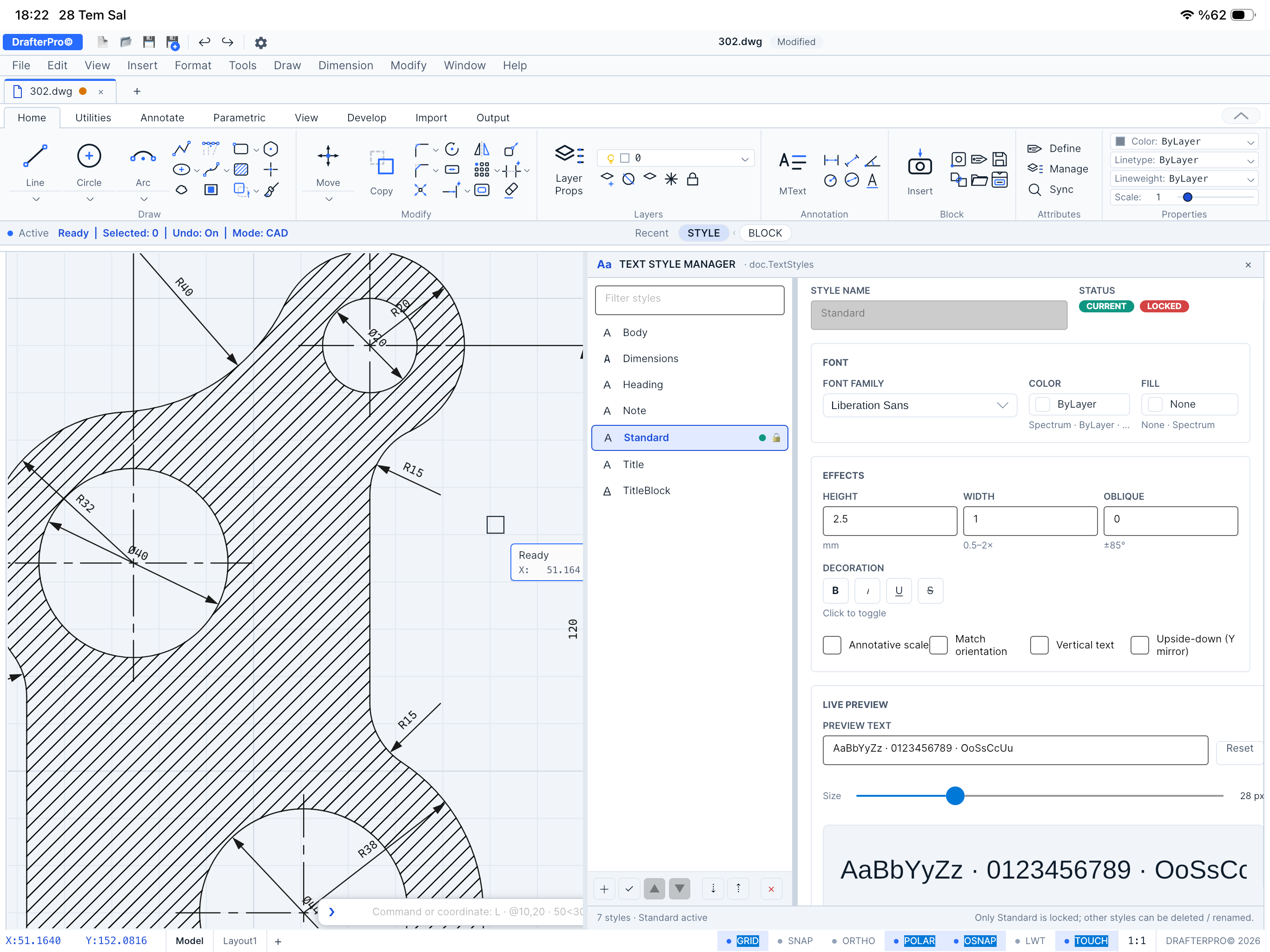 DrafterPro 2D CAD screenshot 5