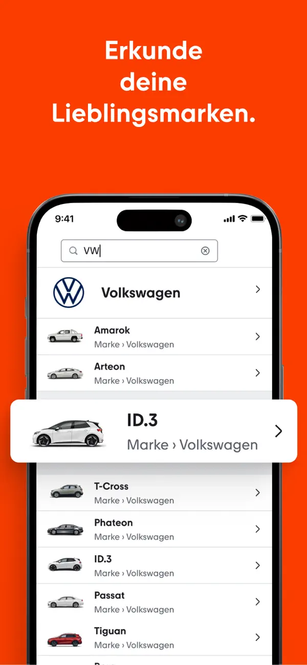 mobile.de: Autos kaufen & mehr iPhone App Screenshot 5 – Produktivität