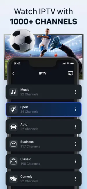 Castto: TV Cast, Screen Share iPhone screenshot 6