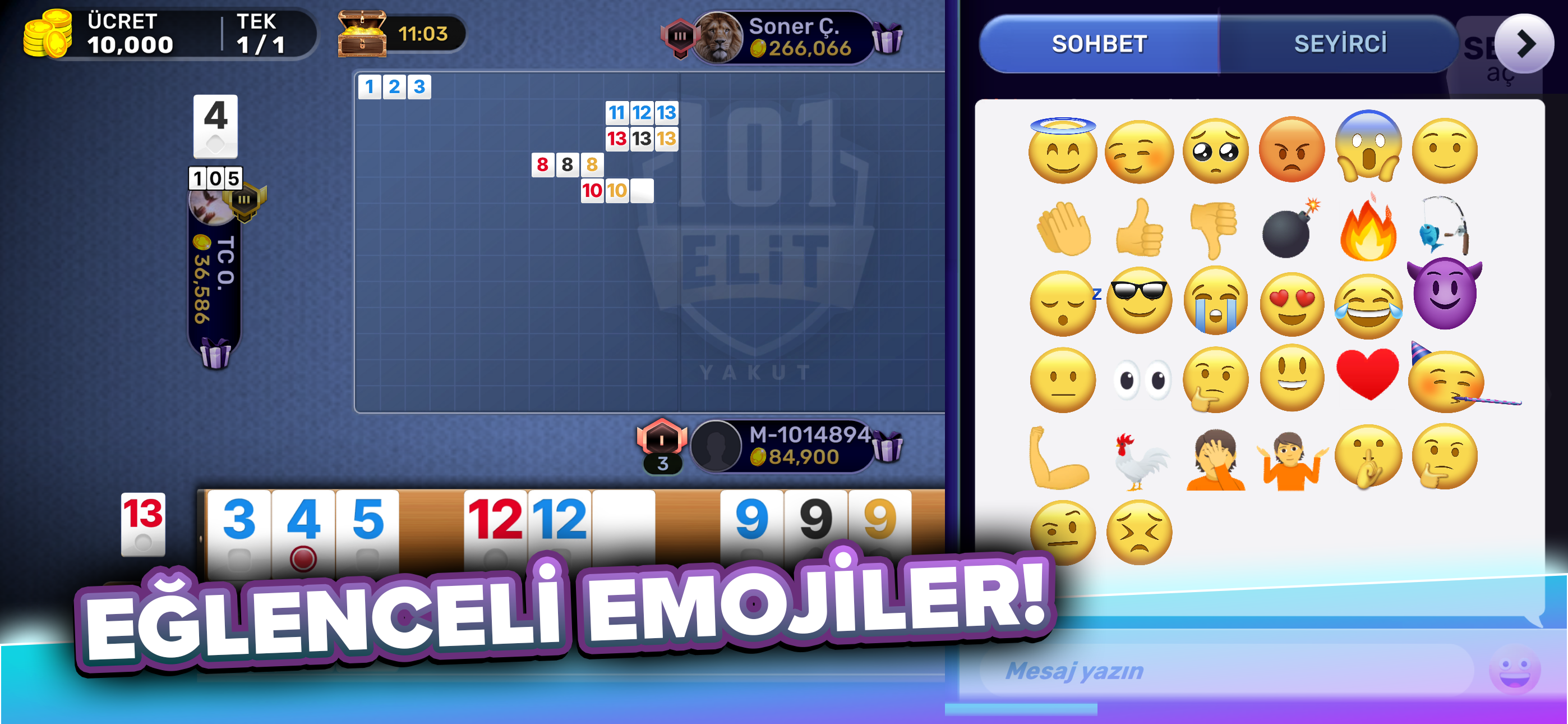 101 Yüzbir Okey Elit screenshot 4