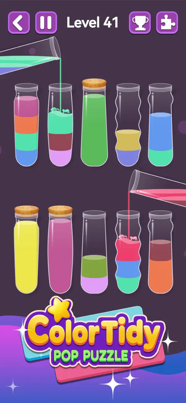 Screenshot #2 pour Color Tidy  ：Pop Puzzle