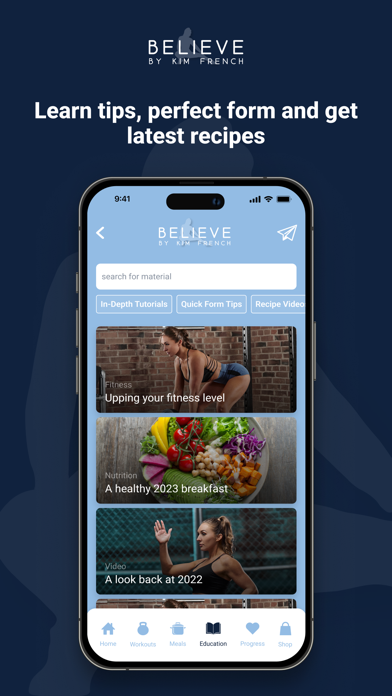 Believe by Kim French Screenshot