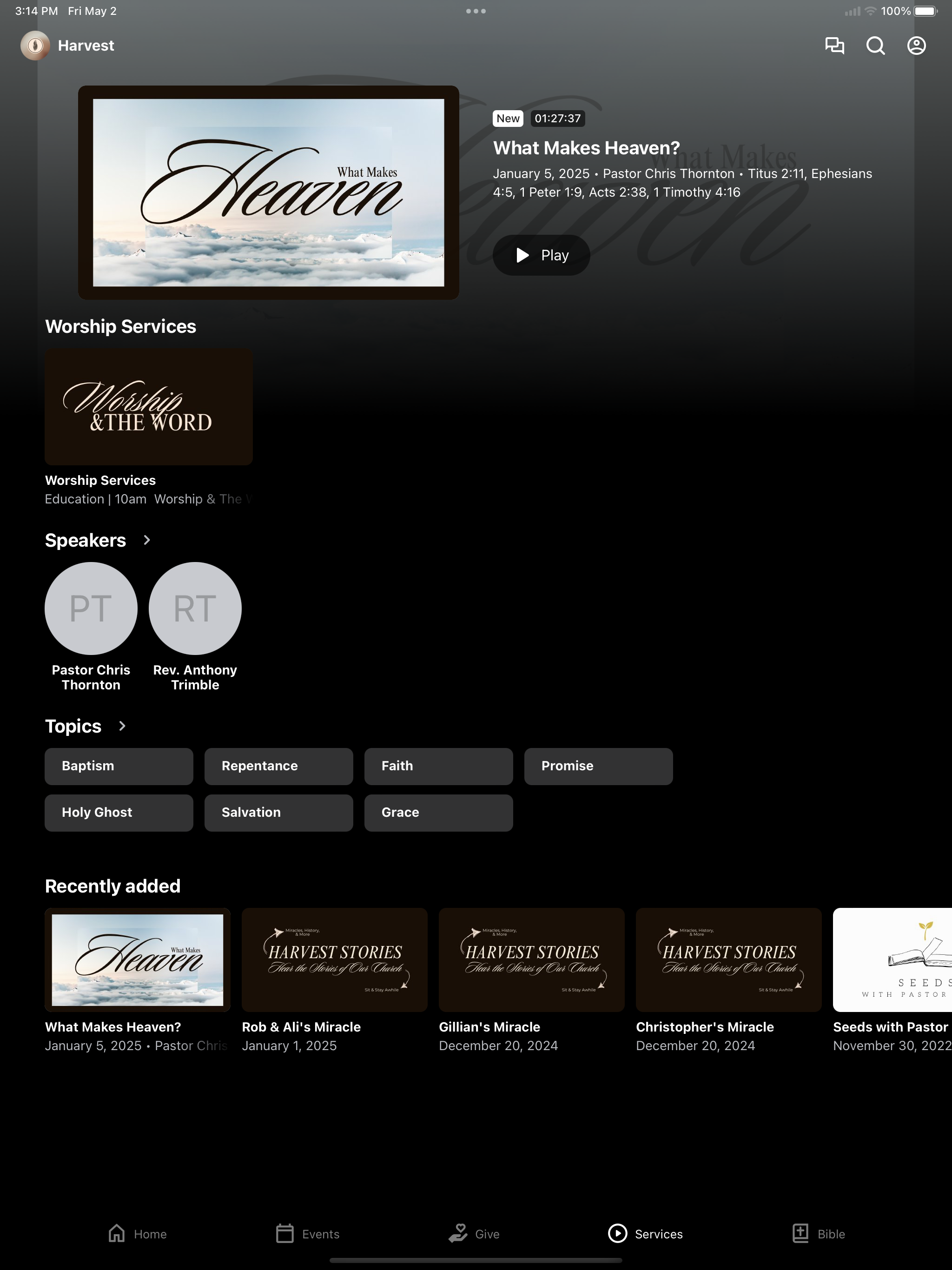 Harvest Church Lebanon screenshot 6