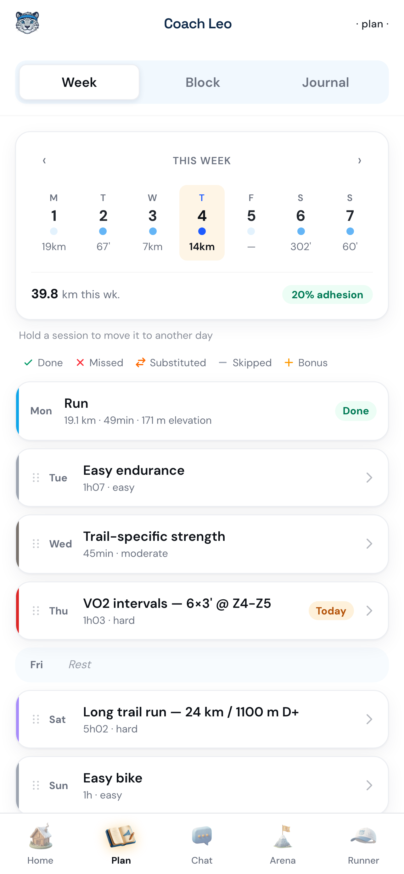 Coach Leo screenshot 7