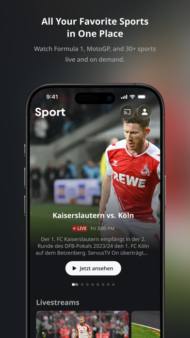 ServusTV On iPhone screenshot 3 - Entertainment app
