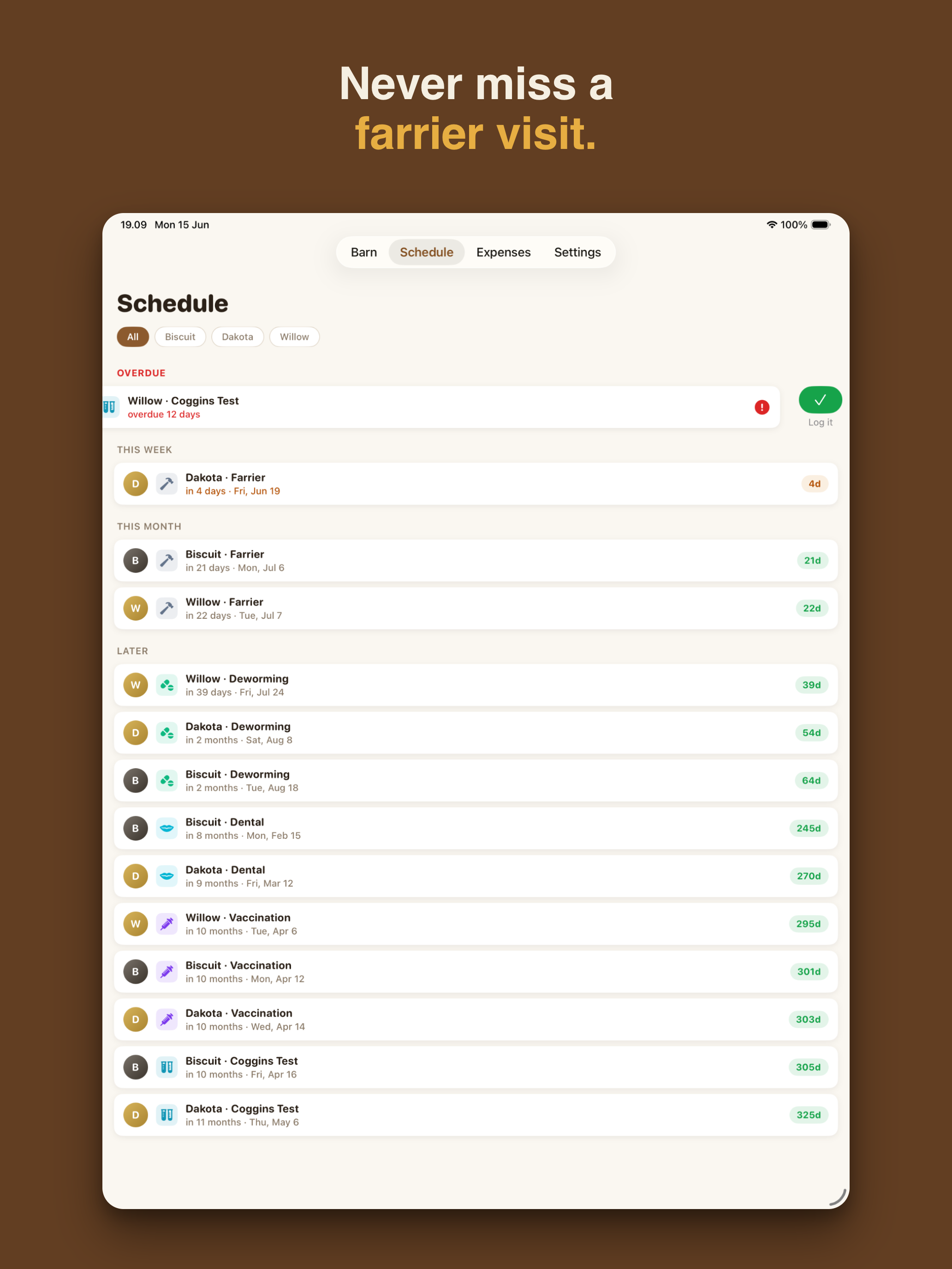 Mane: Horse Health Records