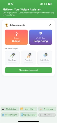 FitFlow AI screenshot