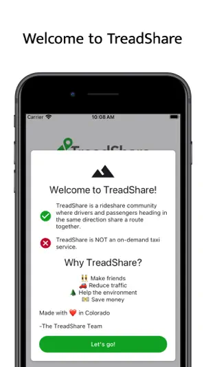 TreadShare screenshot 1
