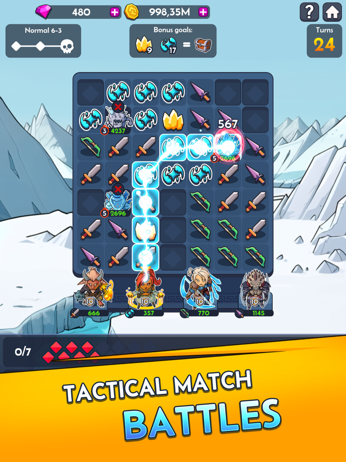 Squad Match - Puzzle Heroes