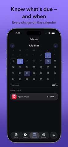 Submetric: Subscriptions Screenshot 4 of 8