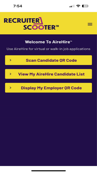 Recruiter Scooter iPhone screenshot 6 - Business app