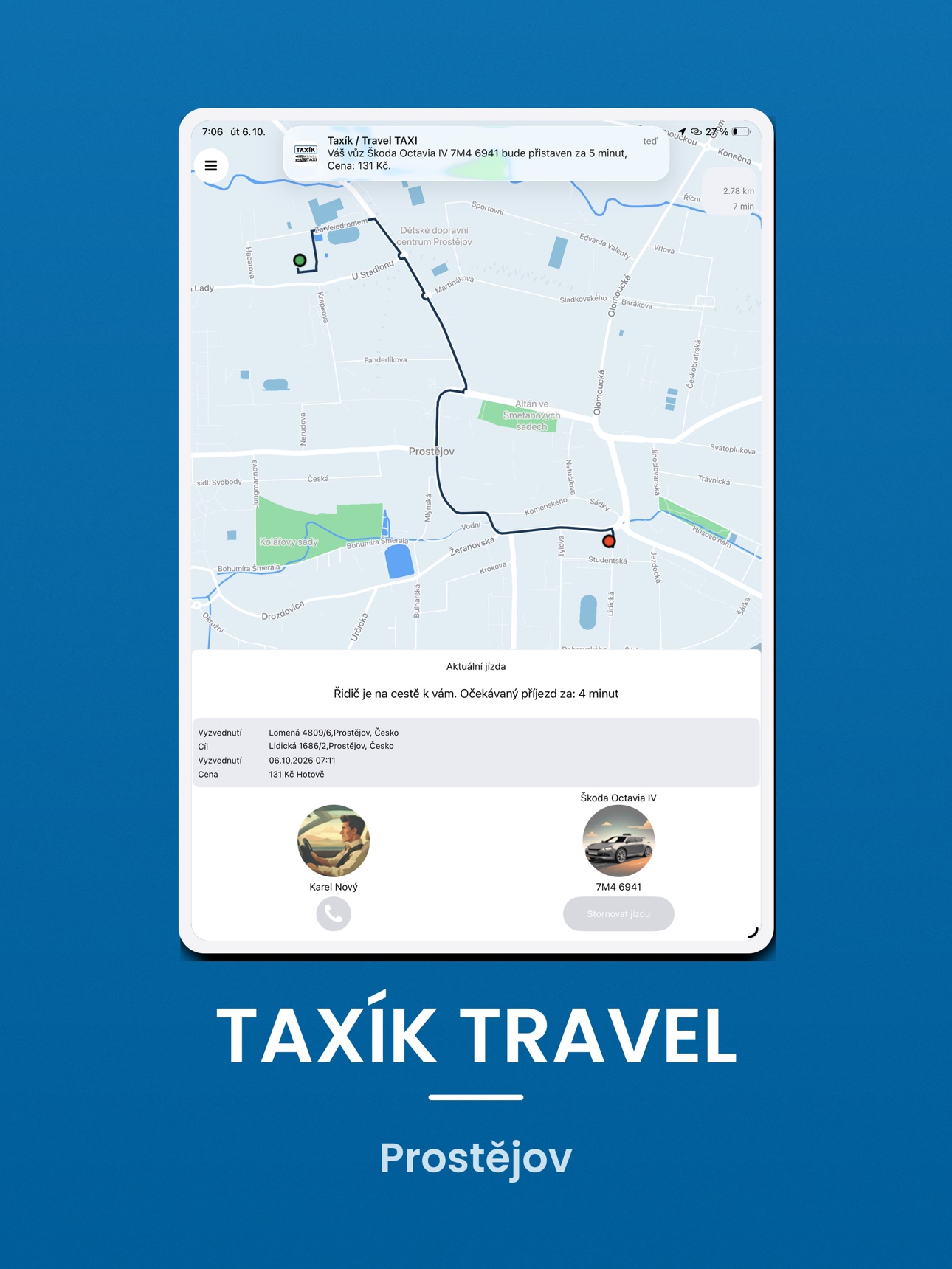 Screenshot 8 of Taxík / Travel TAXI Prostějov