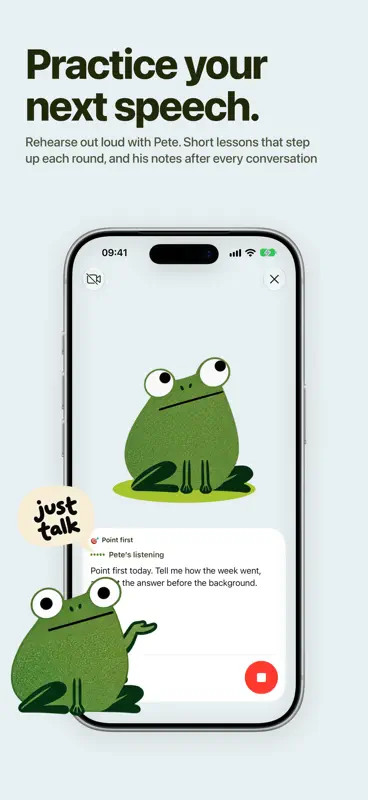 Better Voice: AI Speech Coach screenshot 2 of 7
