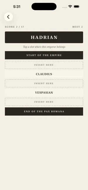 Fasti Romani: Roman History screenshot 2