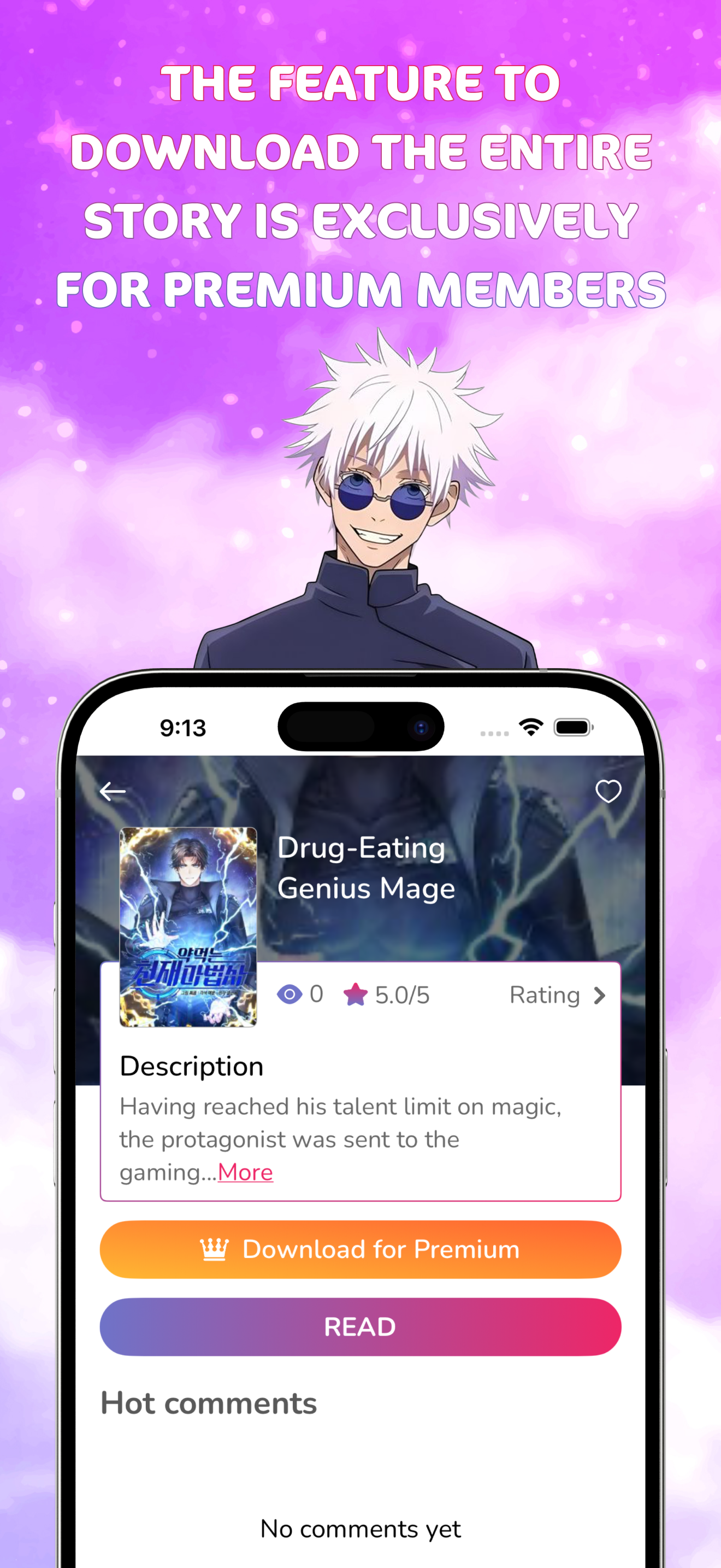 Manga Webtoon: Endless Stories screenshot 7