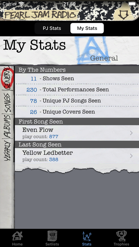 #6. PJ Stat Tracker (Unofficial) (iOS) 由: Groupie Inc.