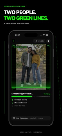Green Line Test: Couple Photo screenshot 3