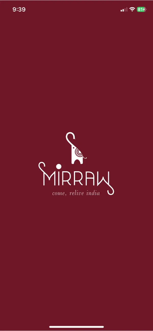 Screenshot #1 pour MIRRAW - Online Shopping App