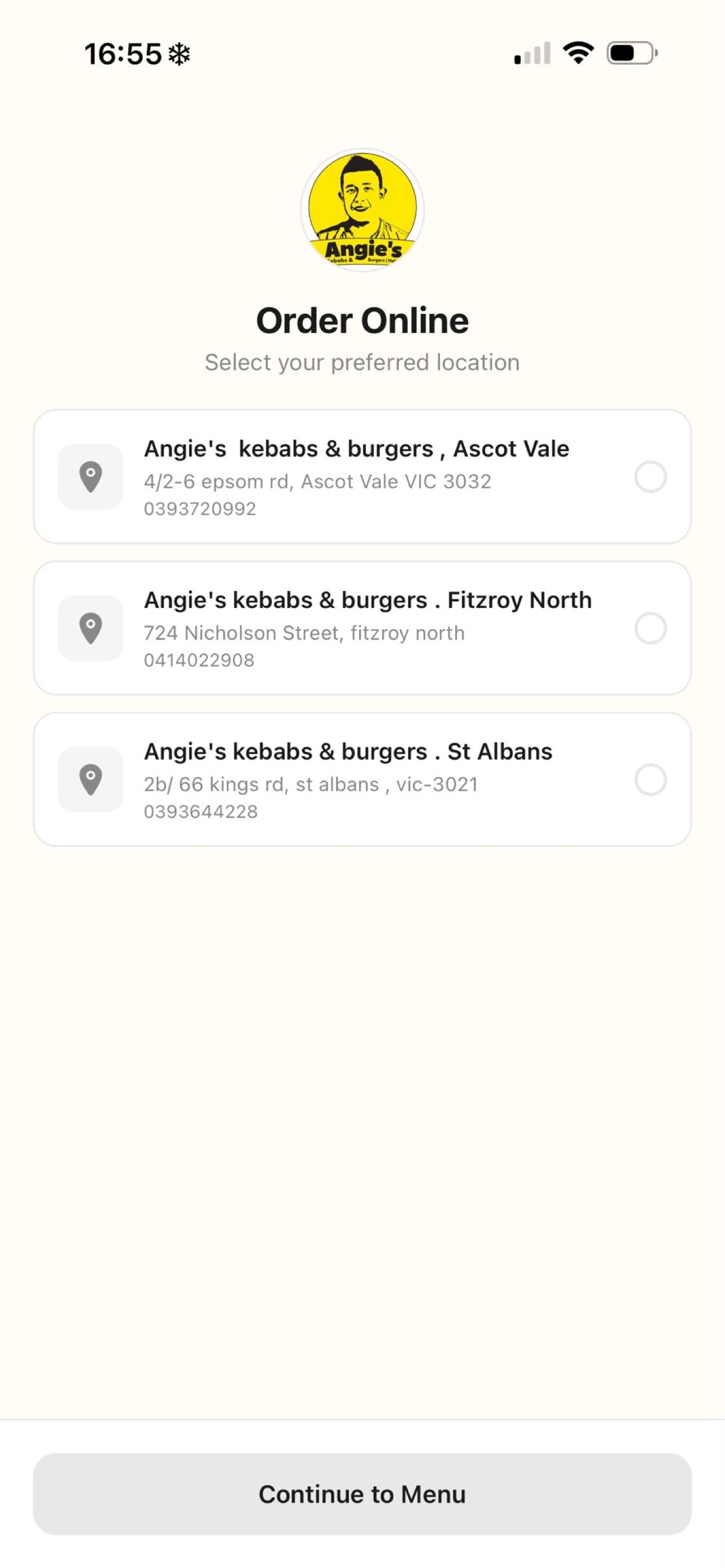 Screenshot 2 of Angie's Kebabs & Burgers