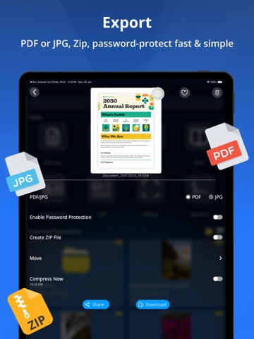 DocScanner - Document Scan iPad screenshot