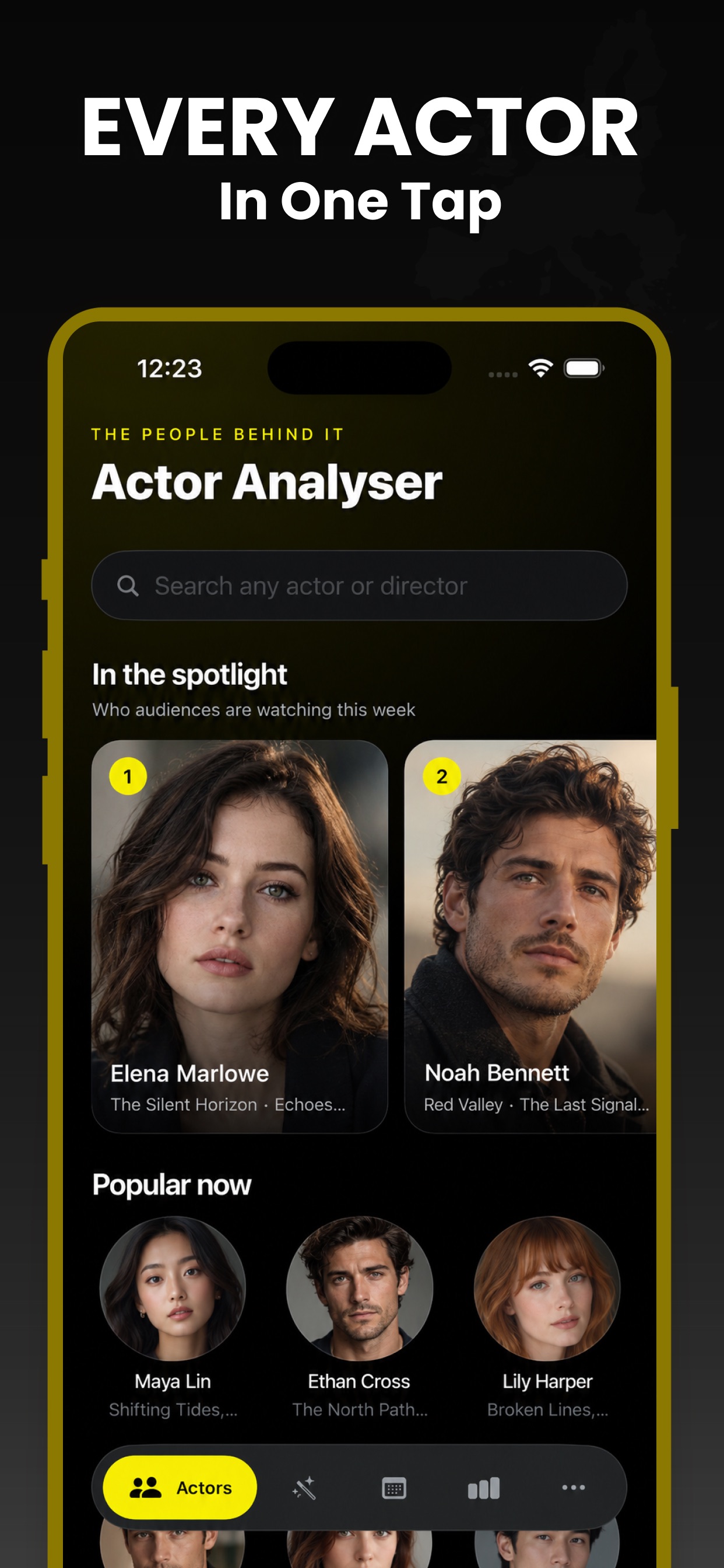 Screenshot 1 of Castlore : Actor Analyser