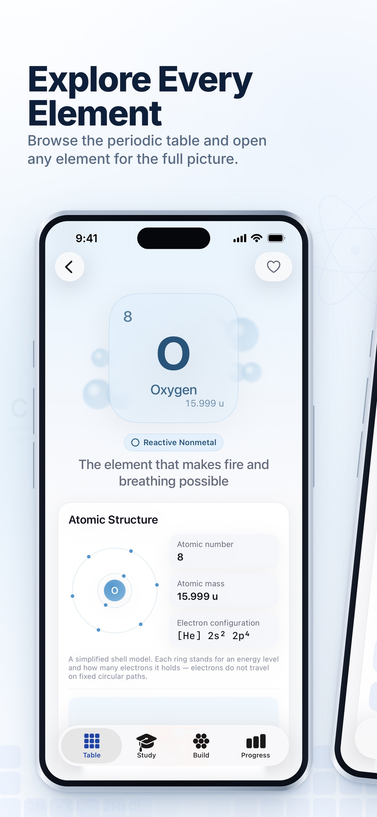 Screenshot 2 of Elemora: Periodic Table