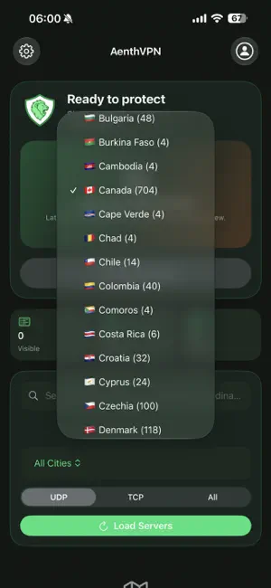 AenthVPN - Fast & Secure VPN screenshot 3