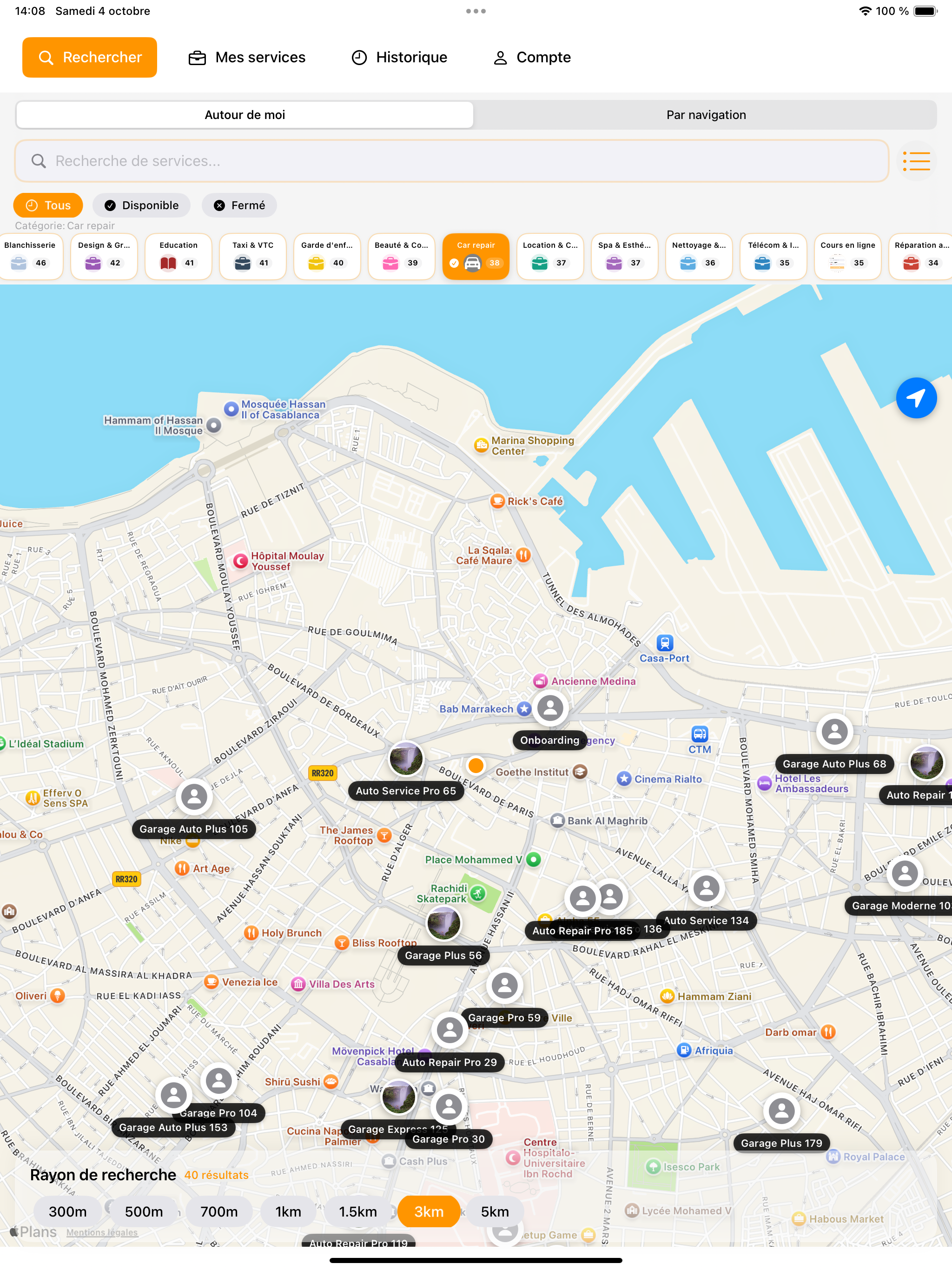 Kuuman - Services à proximité screenshot 8