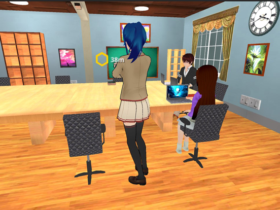 High School Teacher Anime Game