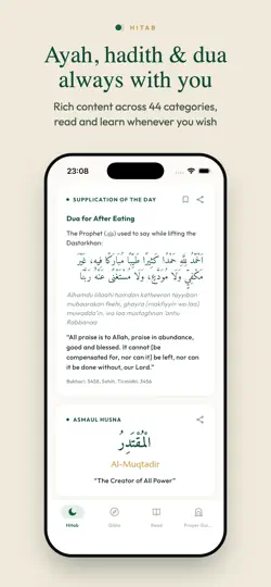 Prayer Times, Athan & Qibla iPhone Ekran Görüntüsü 2