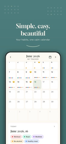 My Tracker: Habit Calendar Screenshot 1 of 9