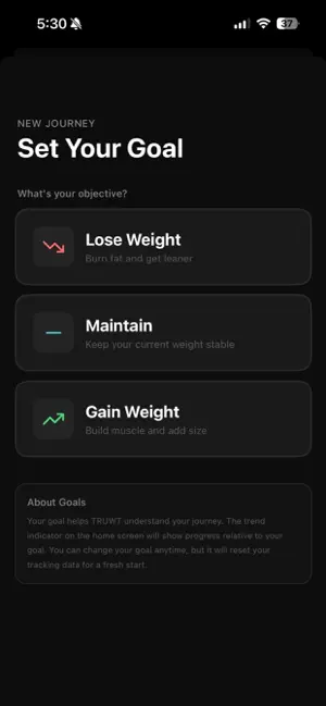 TRUWT: Weight Tracker screenshot 3