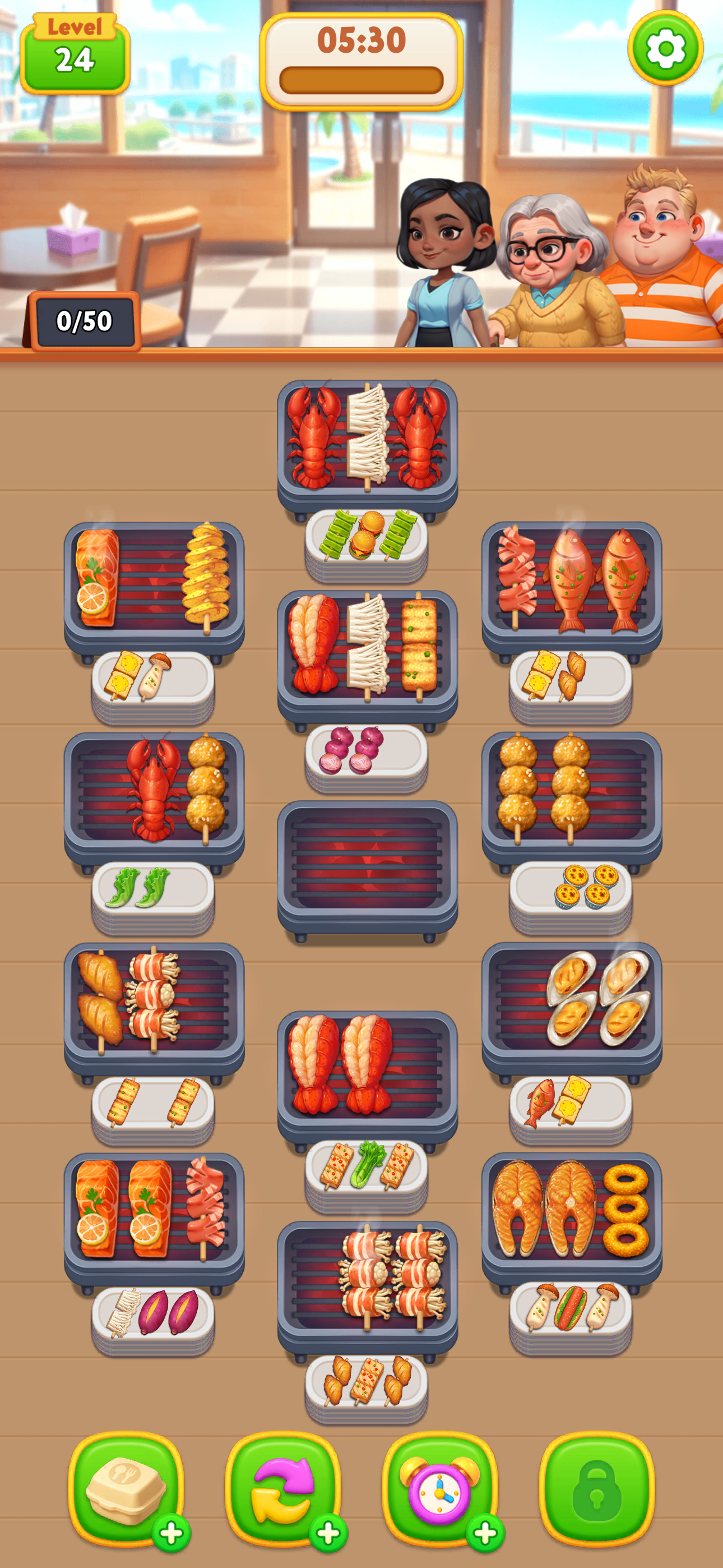 Skewzy Frenzy: Grill Food Sort screenshot 6