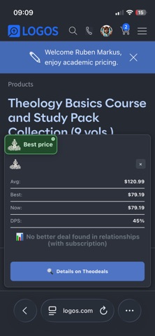 Theodeals screenshot
