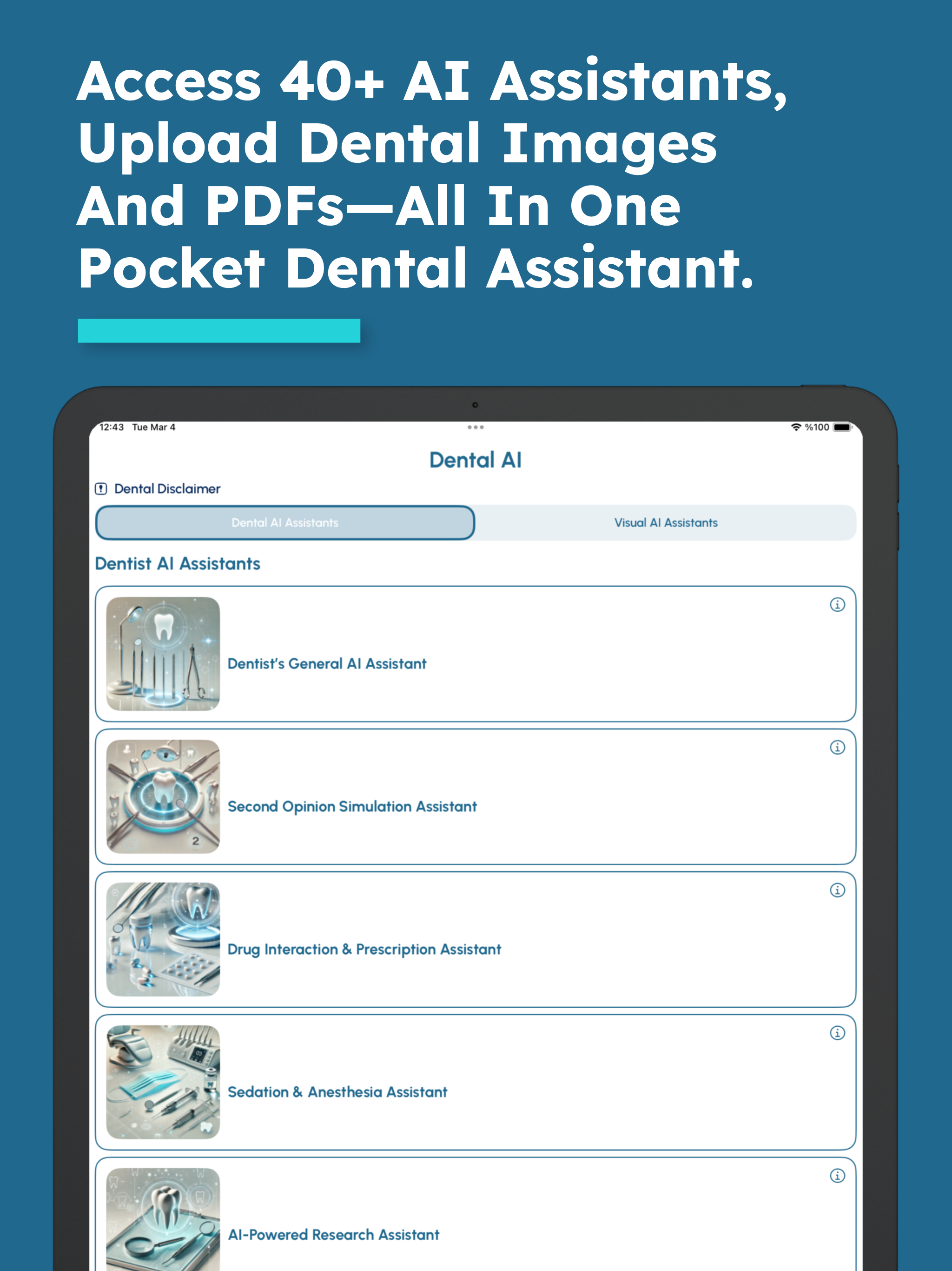 Dental AI:Assist for Dentistry