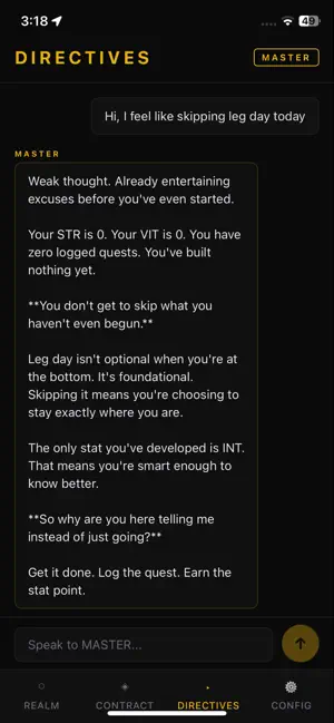 Sigils: Life RPG & AI Mentor screenshot 4