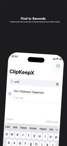 ClipKeepX screenshot