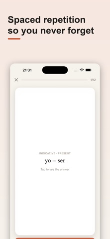 Verbos: Spanish Conjugation Screenshot 7 of 8