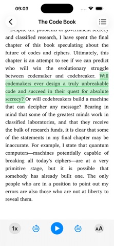 EPUB Player Screenshot 1 of 4