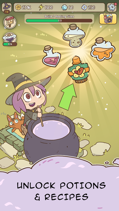 Potions & Spells: Idle Witches Screenshot