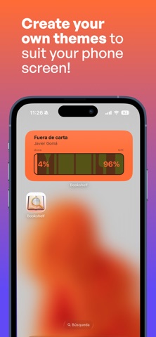 Bookshelf: book tracker screenshot