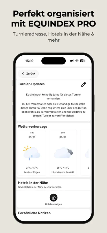Equindex - Reitturnier App screenshot 6 of 8
