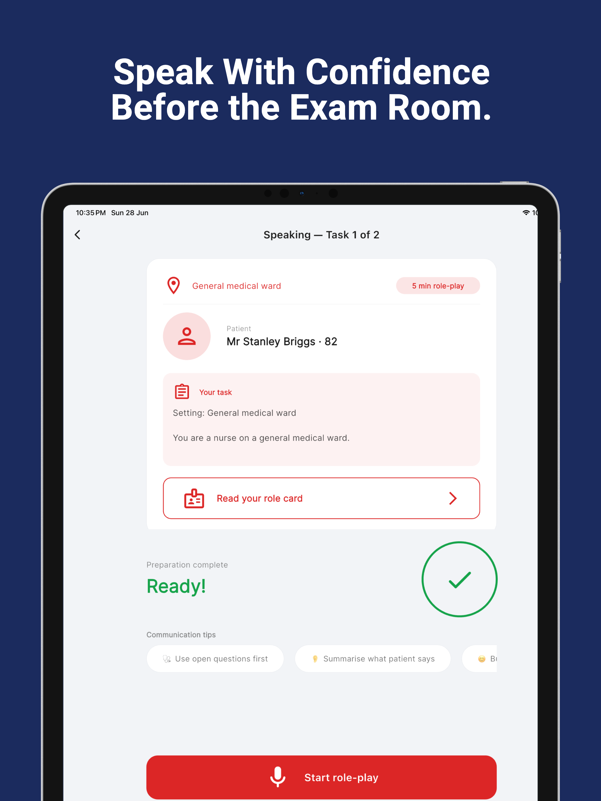 OET Master: OET Test Prep