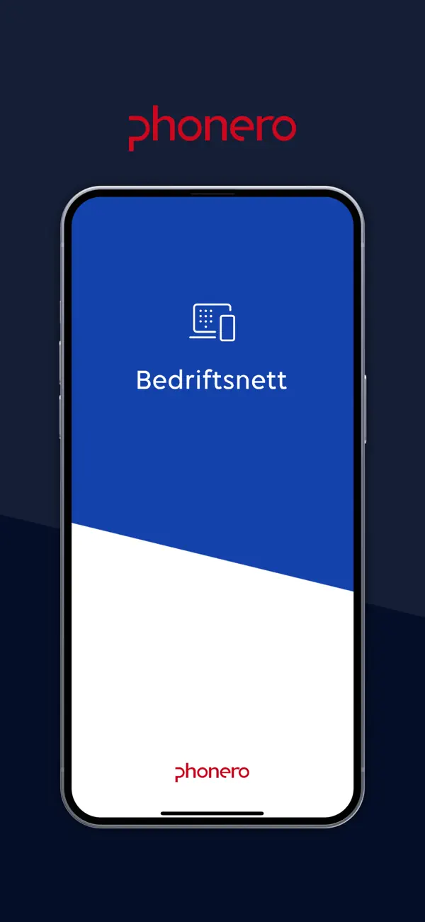 Screenshot #1 pour Phonero Bedriftsnett